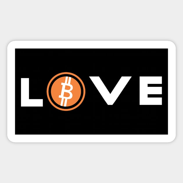 Bitcoin Lover Sticker by CryptoHunter